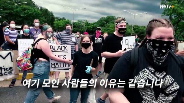 페어팩스 카운티 센터빌 조지플로이드 평화시위