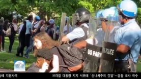 인종차별에 대항해 까맣게 물든 주말 D C