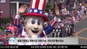 독립기념일도 위축시킨 코로나19, 거의 모든 행사 취소