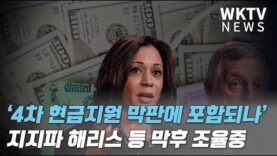 ‘4차 현금지원 막판에 포함되나’ 지지파 해리스 등 막후 조율중