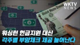 워싱턴 현금지원 대신 각주별 부양체크 제공 늘어난다