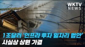 1조달러 ‘인프라 투자 일자리 법안’ 사실상 상원 가결