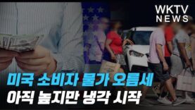 미국 소비자 물가 오름세 아직 높지만 냉각 시작