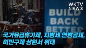 국가유급휴가제, 지방세 연방공제, 이민구제 상원서 위태