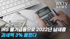 IRS 물가급등으로 2022년 납세층 과세액 3% 올렸다