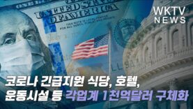 코로나 긴급지원 식당, 호텔, 운동시설 등 각업계 1천억달러 구체화