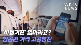 ‘비행기표’ 얼마라고? 유가와 폭발적 수요에 항공권 가격 고공행진