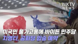 미국민 물가고통에 바이든 민주당 치명타, 공화당 압승 예약