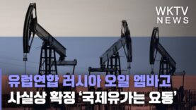 유럽연합 러시아 오일 엠바고 사실상 확정 ‘국제유가는 요동’