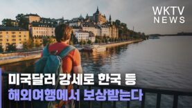 미국달러 강세로 한국 등 해외여행에서 보상받는다