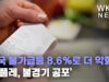 미국 물가급등 8.6%로 더 악화 ‘인플레, 불경기 공포’