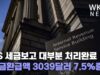 IRS 세금보고 대부분 처리완료 ‘세금환급액 3039달러 7.5%증가’