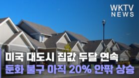 미국 대도시 집값 두달 연속 둔화 불구 아직 20% 안팎 상승