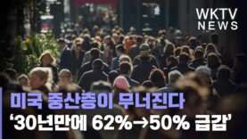 미국 중산층이 무너진다 ‘30년만에 62%에서 50%로 급감’