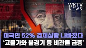 미국민 52% 경제상황 나빠졌다 ‘고물가와 불경기 등 비관론 급증’