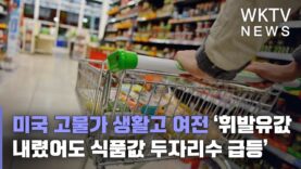 미국 고물가 생활고 여전 ‘휘발유값 내렸어도 식품값 두자리수 급등’