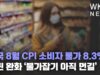 미국 8월 CPI 소비자 물가 8.3%로 느린 완화 ‘물가잡기 아직 먼길’