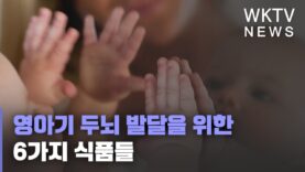 영아기 두뇌 발달을 위한 6가지 식품들