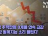 미국 주택판매 8개월 연속 급감 ‘집값 떨어지는 소리 들린다’