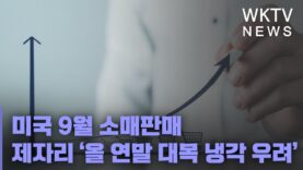 미국 9월 소매판매 제자리 ‘올 연말 대목 냉각 우려’