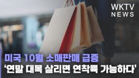 미국 10월 소매판매 급증 ‘연말 대목 살리면 연착륙 가능하다’