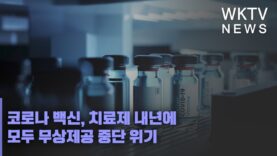 코로나 백신, 치료제 내년에 모두 무상제공 중단 위기