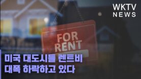 미국 대도시들 렌트비 대폭 하락하고 있다