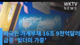 미국민 가계부채 16조 9천억달러로 급증 ‘빚더미 가중’
