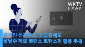 미국민 신용카드 빚 급증에도 상당수 제로 밸런스 트랜스퍼 활용 못해