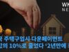 미국 주택구입시 다운페이먼트 10%로 줄었다 ‘2년만에 최저’