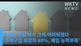 미국민 내집 사기 크게 어려워졌다 ‘주택구입 희망자들의 80%나 매입 능력부족’