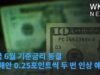 미국 6월 기준금리 동결 ‘올해안 0 25포인트씩 두번 인상 예고’
