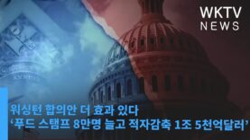 워싱턴 합의안 더 효과 있다 ‘푸드 스탬프 8만명 늘고 적자감축 1조 5천억달러’