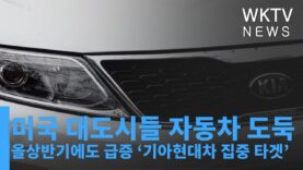 미국 대도시들 자동차 도둑 올상반기에도 급증 ‘기아현대차 집중 타겟’