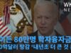 바이든 80만명 학자융자금 390억달러 탕감 ‘내년초 더 큰 것 온다’