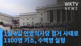 1월 6일 연방의사당 점거 사태로 1100명 기소, 수백명 실형