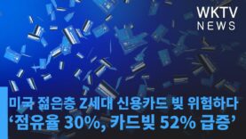 미국 젊은층 Z 세대 신용카드 빚 위험하다 ‘점유율 30%, 카드빚 52% 급증’