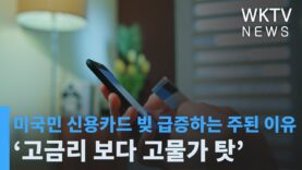 미국민 신용카드 빚 급증하는 주된 이유 ‘고금리 보다 고물가 탓’