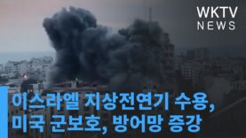 이스라엘 지상전연기 수용, 미국 군보호, 방어망 증강
