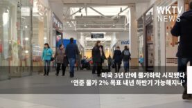 미국 3년 만에 물가하락 시작됐다 ‘연준 물가 2% 목표 내년 하반기 가능해지나’