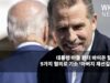 대통령 아들 헌터 바이든 탈세 등 9가지 혐의로 기소 ‘아버지 재선길 막나’