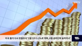 미국 물가 다시 흔들린다 ‘2월 CPI 3.2%로 악화, 6월 금리인하 늦어지나’