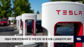 테슬라 판매 부진해지자 또 가격 인하 ‘세 개 모델 2,000달러씩 내려’