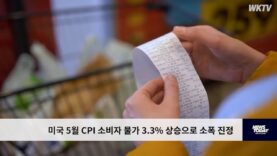 미국 5월 CPI 소비자 물가 3 3% 상승으로 소폭 진정