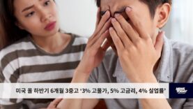 미국 올 하반기 6개월 3중고 ‘3% 고물가, 5% 고금리, 4% 실업률’
