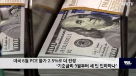미국 6월 PCE 물가 2.5%로 더 진정 ‘기준금리 9월부터 세 번 인하하나’