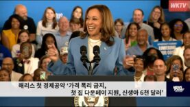 해리스 첫 경제공약 ‘가격 폭리 금지, 첫 집 다운페이 지원, 신생아 6천 달러’