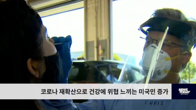 코로나 재확산으로 건강에 위협 느끼는 미국민 증가