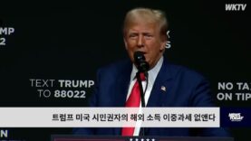 트럼프 미국 시민권자의 해외 소득 이중과세 없앤다