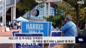 대선 2주 전 주사위는 던져졌다 ‘조기투표 열기 이미 1,800만 명 투표’